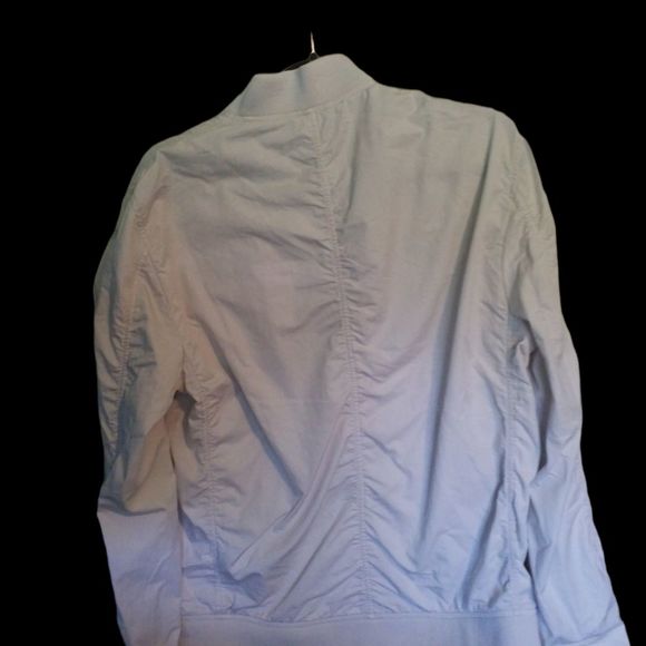 All Saints Bassett Ramskull Logo bomber jacket in sutro gray - Picture 5 of 6